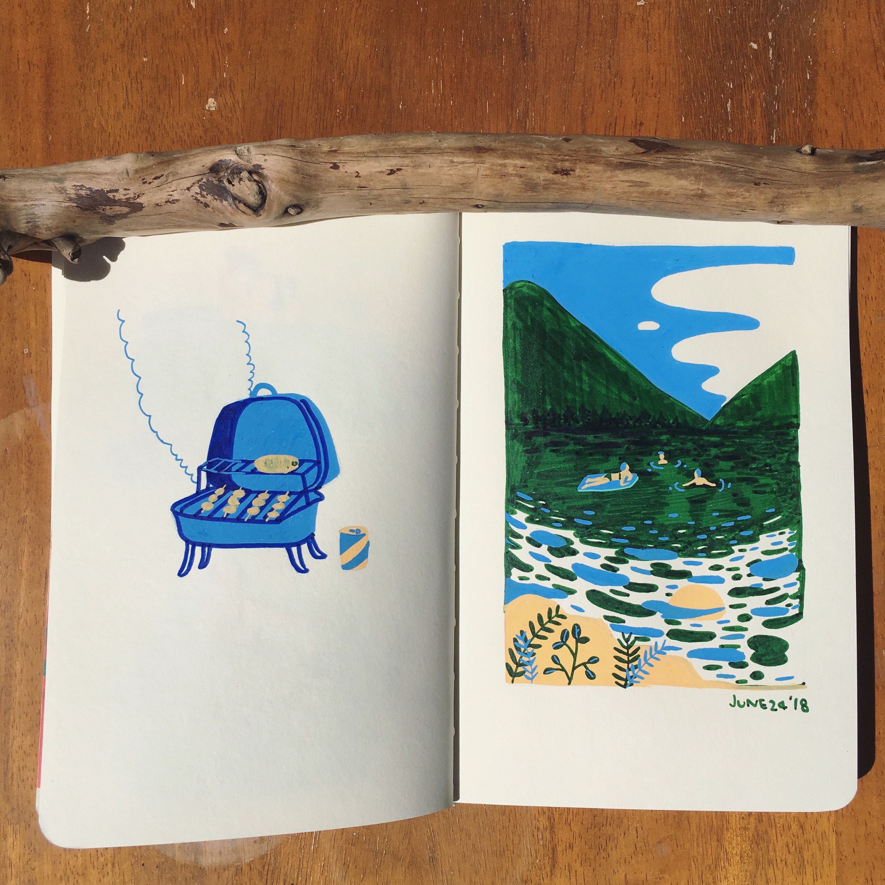 Summertime Sketching & The Livin's Easy - Doodlers Anonymous