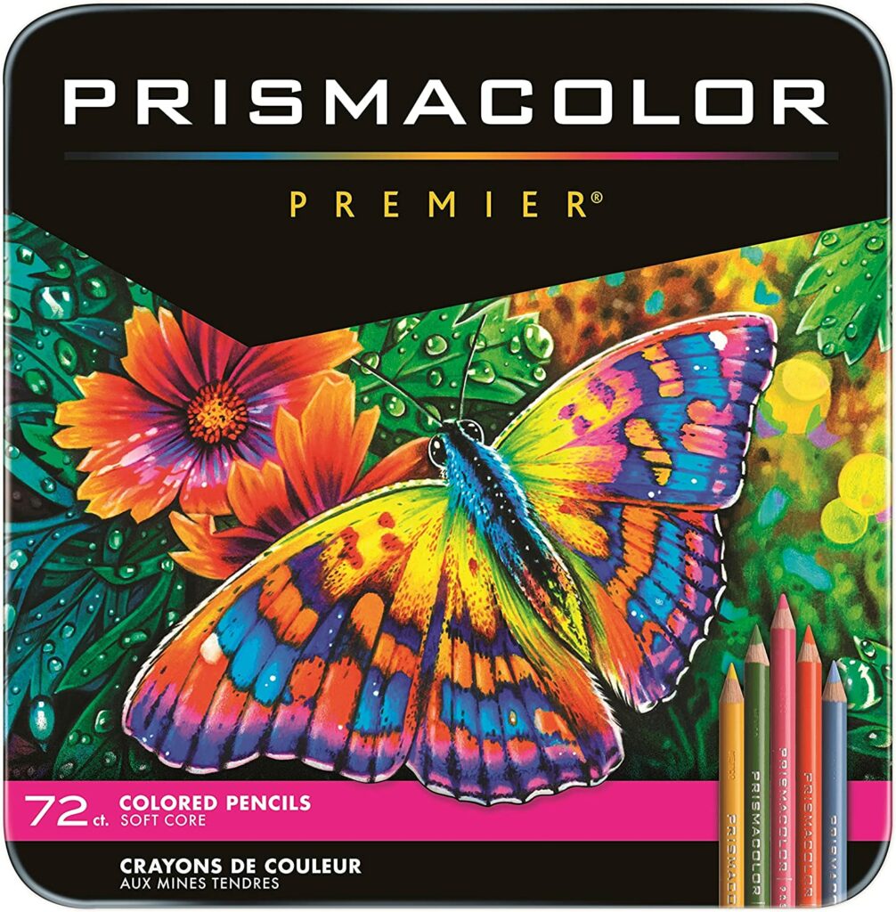 Premium Colored Pencils By  Basics - 24 Pack Soft Core